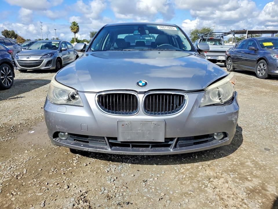 Photo 5 from auction – 2006 BMW 525 I with VIN WBANE53556CK80661