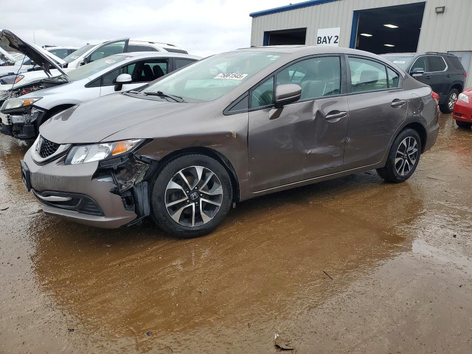 HONDA CIVIC EX 2015 with VIN 19XFB2F86FE102691 - Photo from auction