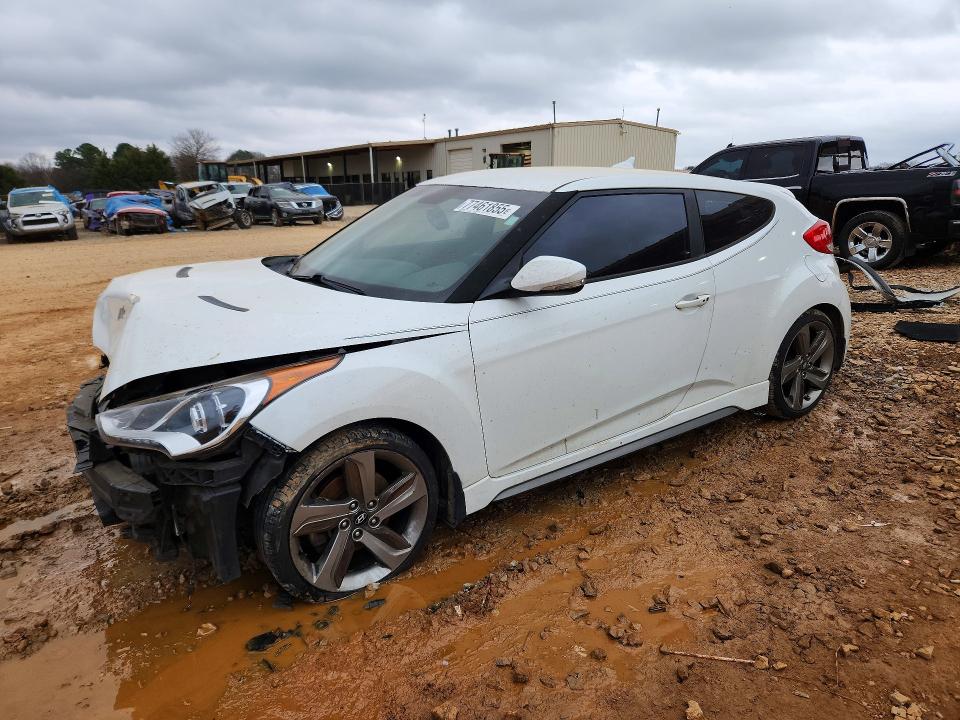 HYUNDAI VELOSTER T 2014 with VIN KMHTC6AEXEU189186 - Photo from auction
