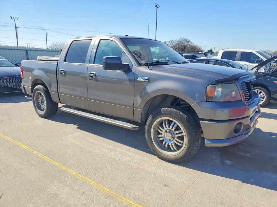 Photo 4 from auction – 2007 FORD F150 with VIN 1FTRW12W77KD65237