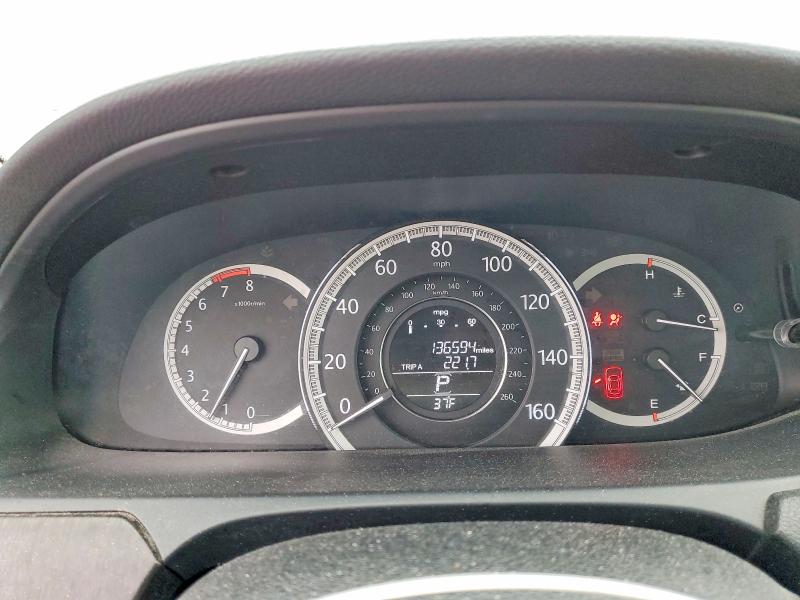 Photo 9 from auction – 2014 HONDA ACCORD EX with VIN 1HGCR2F78EA040641