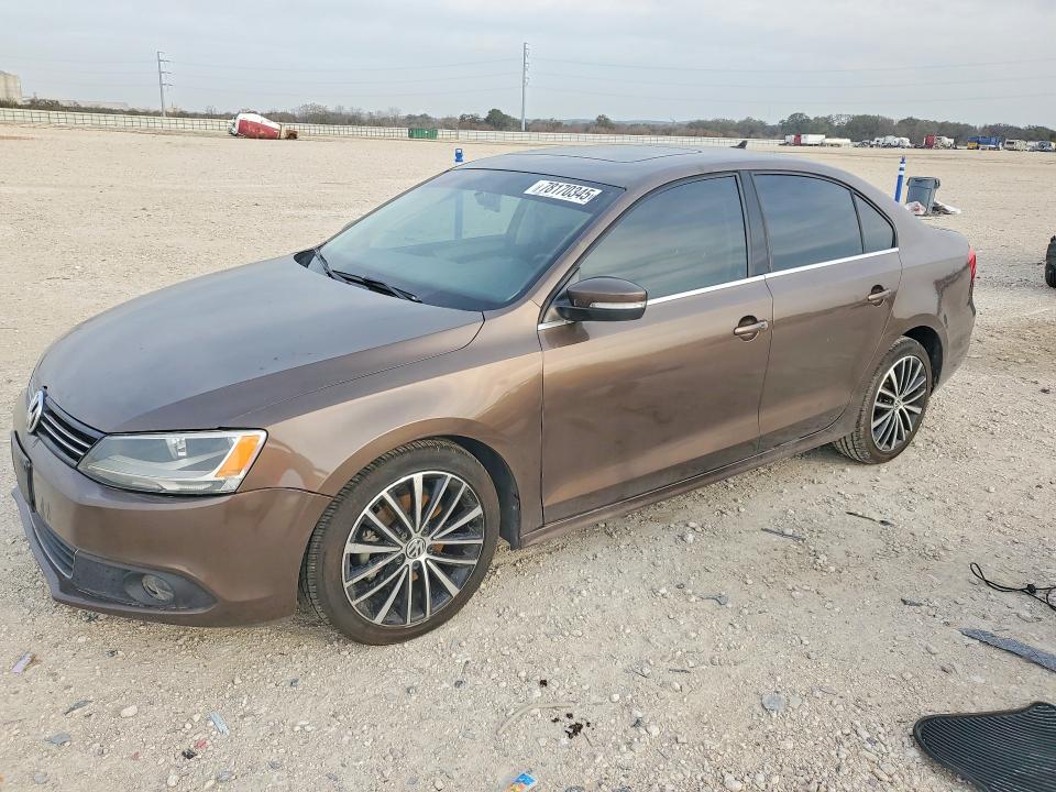 VOLKSWAGEN JETTA TDI 2011 with VIN 3VWLL7AJ0BM081809 - Photo from auction