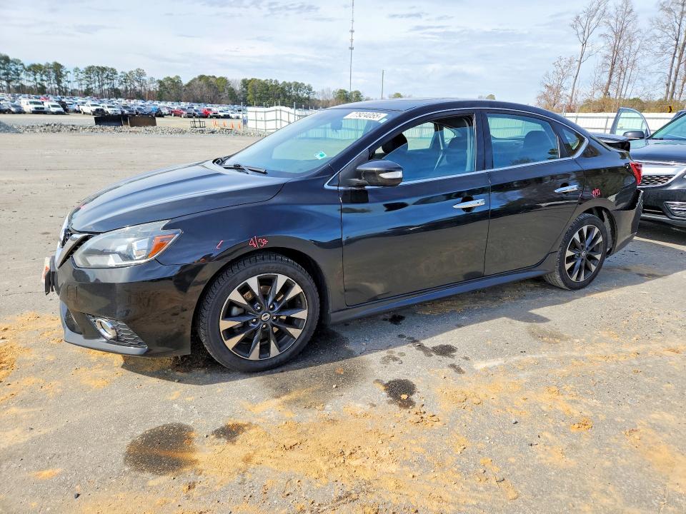 NISSAN SENTRA 2018 with VIN 3N1CB7AP6JY235881 - Photo from auction