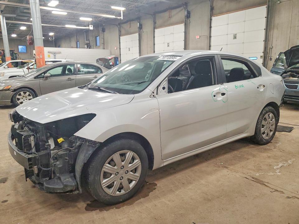 KIA RIO LX 2021 with VIN 3KPA24AD7ME377350 - Photo from auction