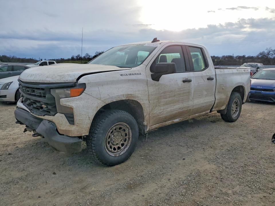 CHEVROLET SILVERADO 2023 with VIN 1GCRDAEK9PZ136547 - Photo from auction