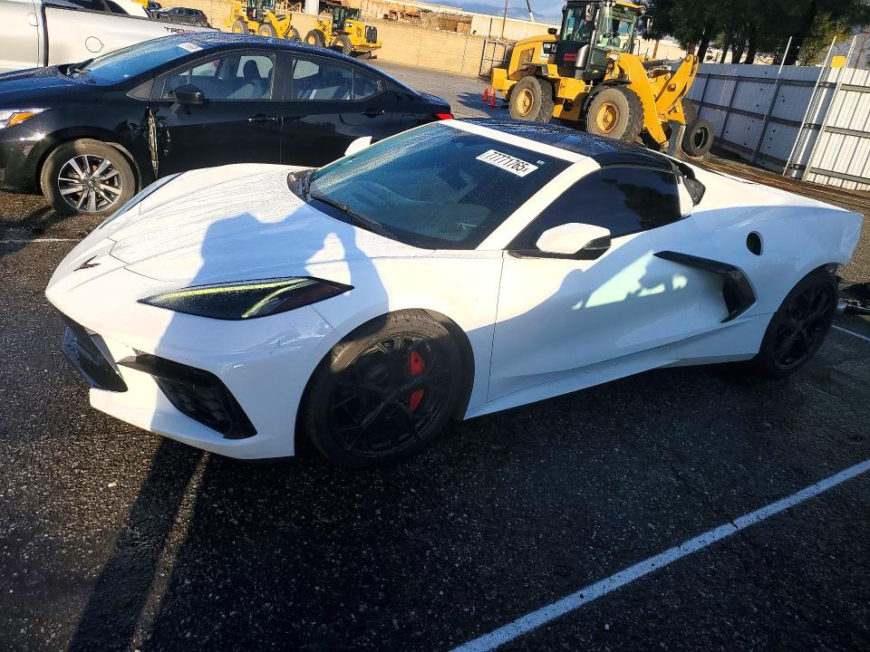 CHEVROLET CORVETTE 2022 with VIN 1G1YA2D48N5101878 - Photo from auction
