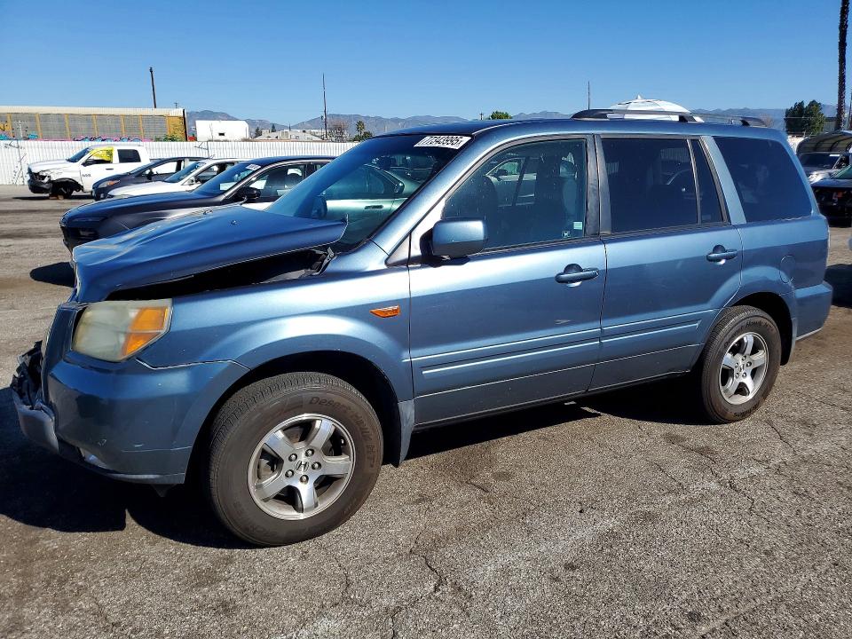 HONDA PILOT 2006 with VIN 5FNYF28576B017739 - Photo from auction