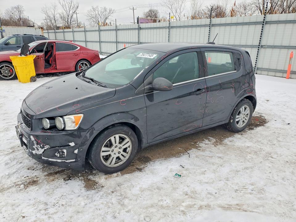 CHEVROLET SONIC 2015 with VIN 1G1JC6SH5F4184606 - Photo from auction