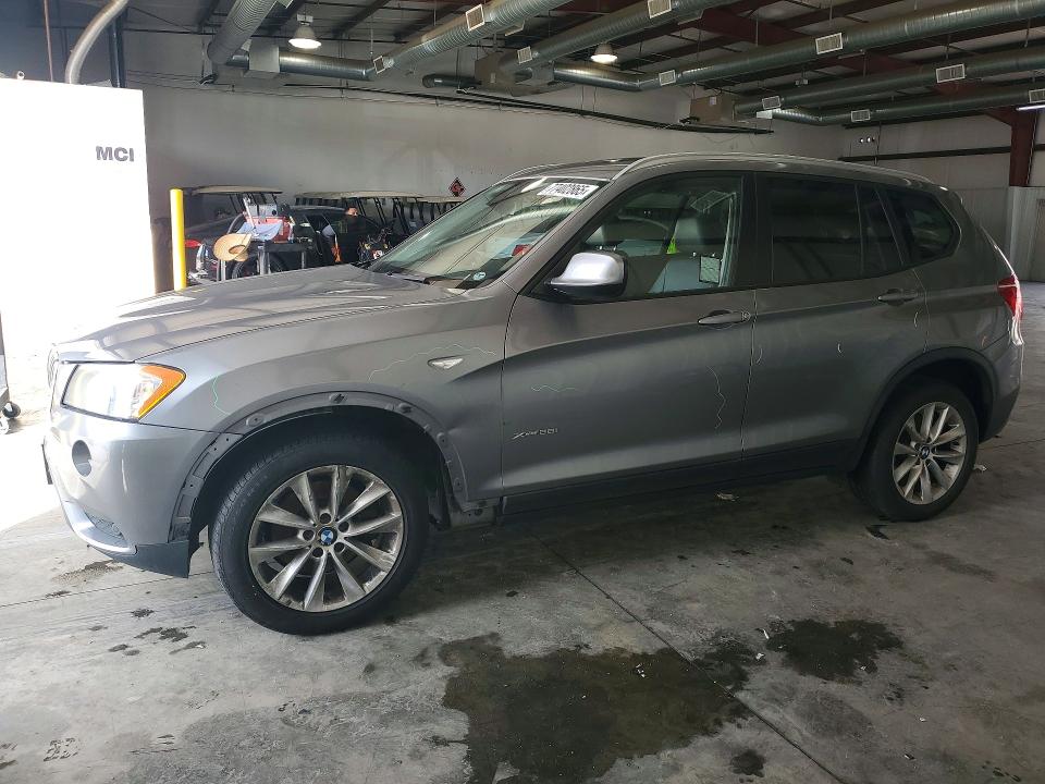 BMW X3 2013 with VIN 5UXWX9C56D0A22903 - Photo from auction