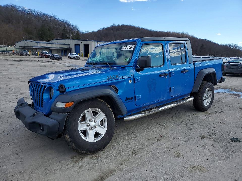 JEEP GLADIATOR 2020 with VIN 1C6HJTAG5LL164206 - Photo from auction