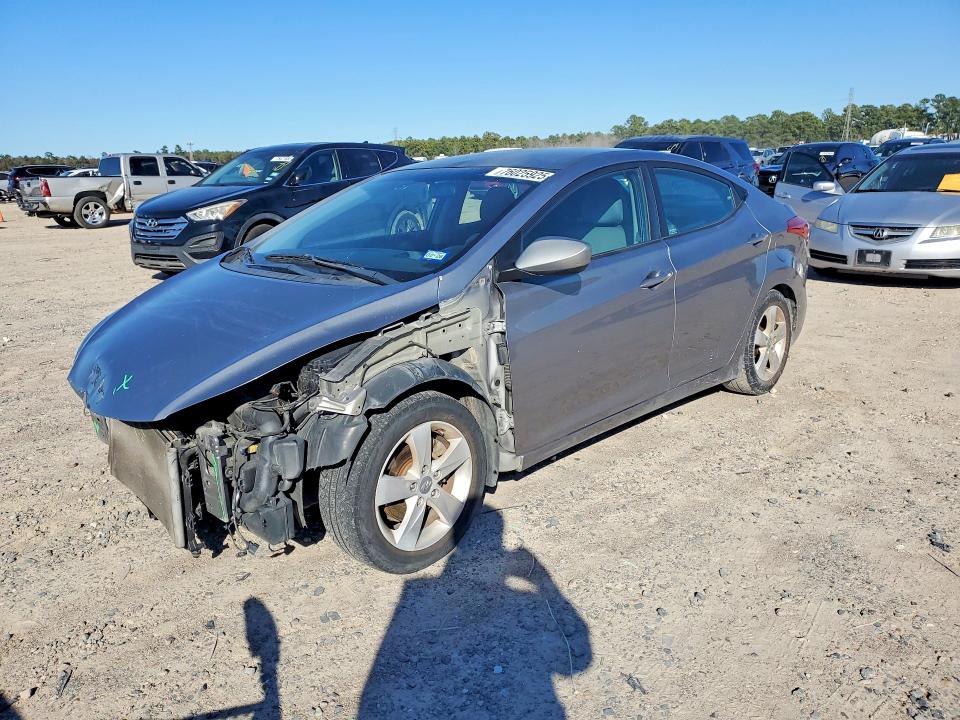HYUNDAI ELANTRA 2012 with VIN KMHDH4AE3CU254807 - Photo from auction