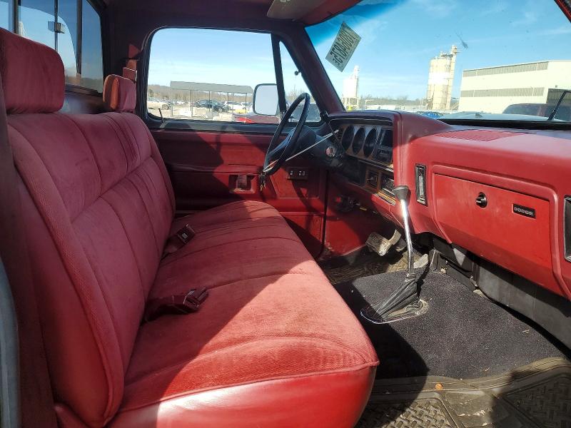 Photo 10 from auction – 1987 DODGE W-SERIES with VIN 1B7HW04T4HS421967