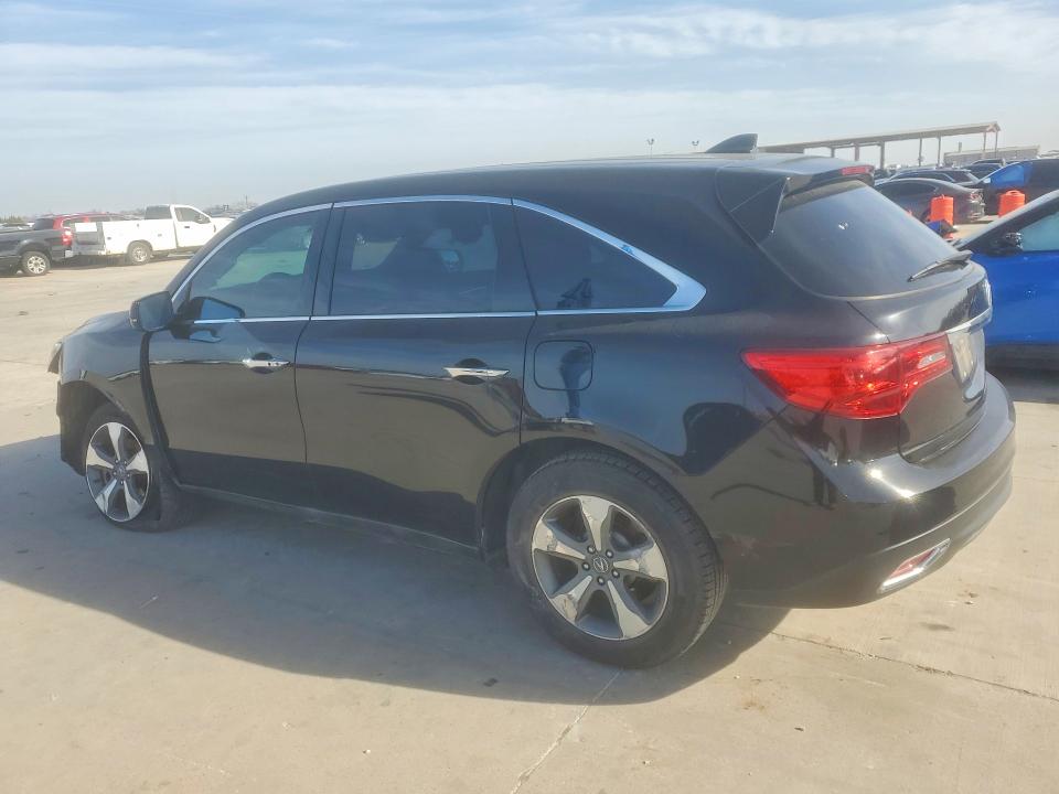 Photo 2 from auction – 2016 ACURA MDX with VIN 5FRYD3H21GB008844