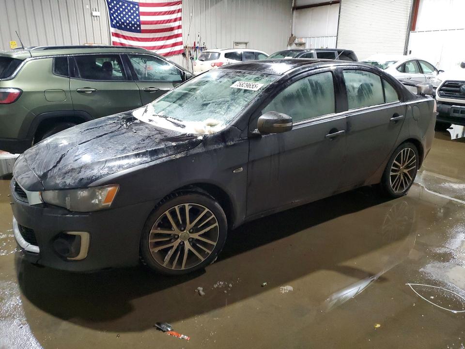 MITSUBISHI LANCER ES 2017 with VIN JA32V2FWXHU006537 - Photo from auction