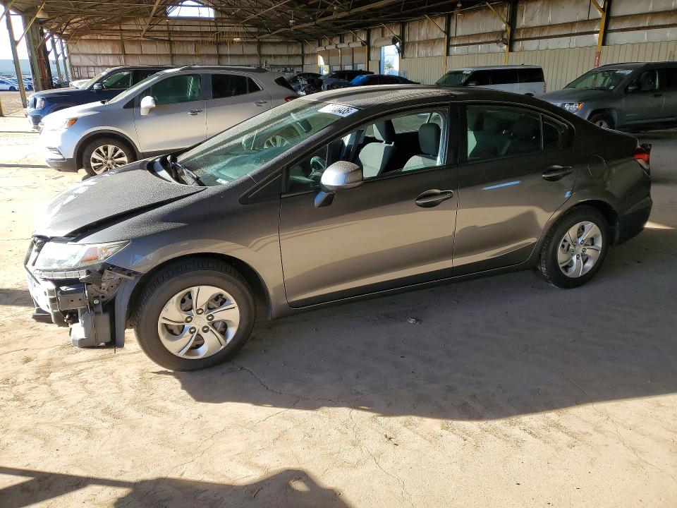 HONDA CIVIC 2013 مع رقم تعريف المركبة 19XFB2F56DE247944 - صورة من المزاد