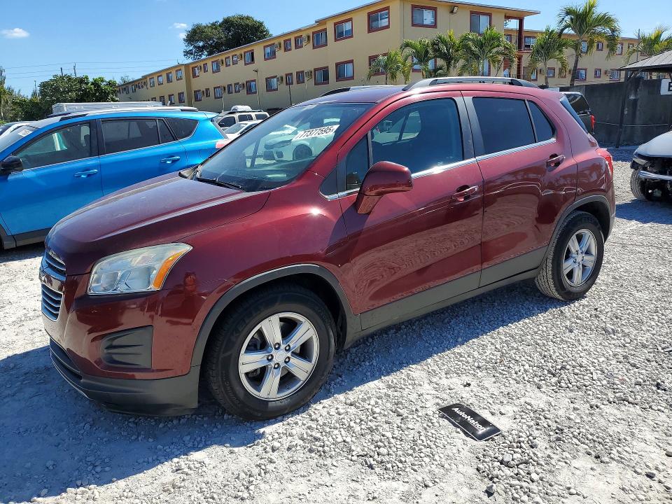 CHEVROLET TRAX 2016 with VIN 3GNCJLSB9GL172106 - Photo from auction
