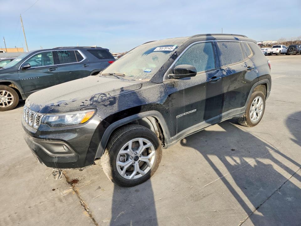 JEEP COMPASS 2025 with VIN 3C4NJDBNXST566224 - Photo from auction