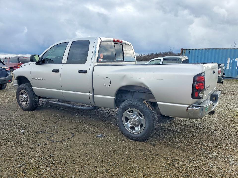 Photo 2 from auction – 2003 DODGE RAM 2500 S with VIN 3D7KU28D43G755223