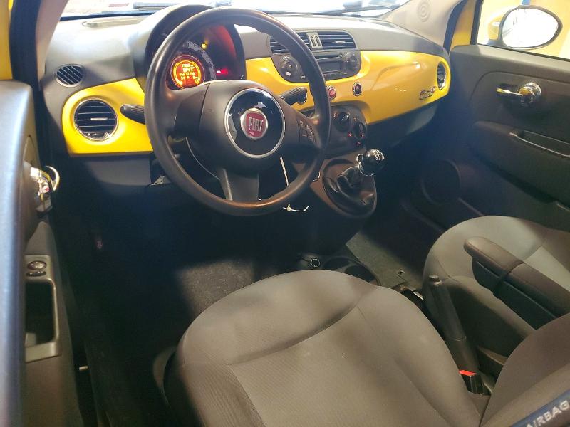 Photo 8 from auction – 2012 FIAT 500 POP with VIN 3C3CFFDR7CT123099