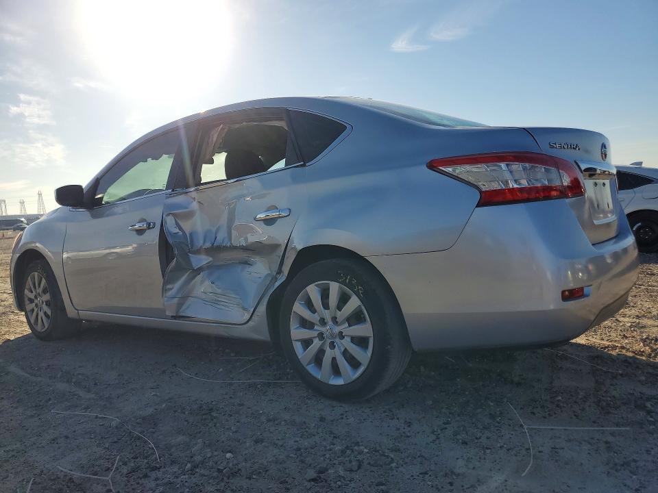 Photo 2 from auction – 2015 NISSAN SENTRA S with VIN 3N1AB7AP9FL638586