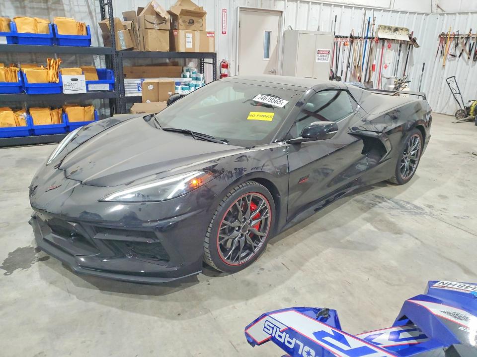 CHEVROLET CORVETTE S 2023 with VIN 1G1YC3D46P5503045 - Photo from auction
