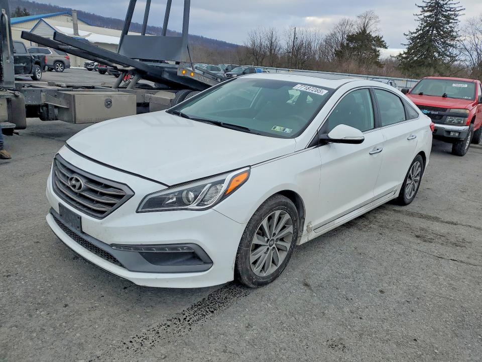 HYUNDAI SONATA SPO 2016 with VIN 5NPE34AF1GH339175 - Photo from auction