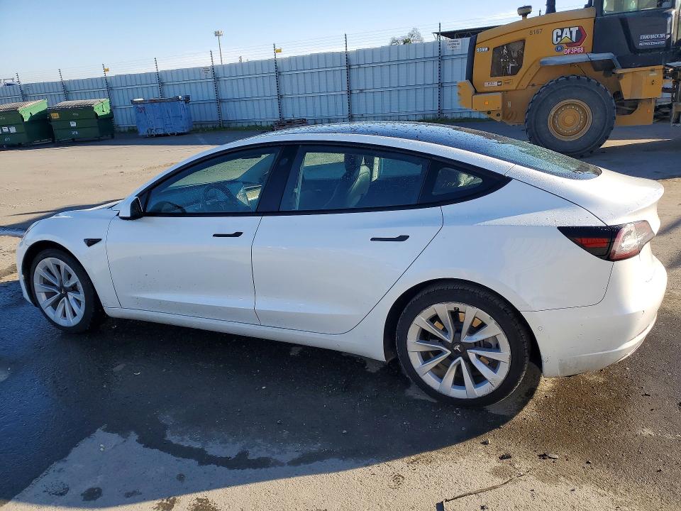 Photo 2 from auction – 2022 TESLA MODEL 3 with VIN 5YJ3E1EAXNF191148