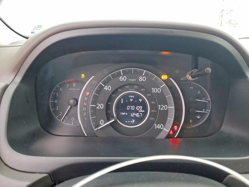 Photo 9 from auction – 2013 HONDA CR-V with VIN 5J6RM4H79DL080126