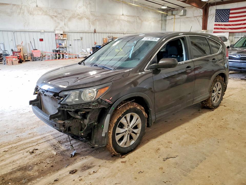 HONDA CR-V EX 2013 with VIN 5J6RM4H55DL085631 - Photo from auction
