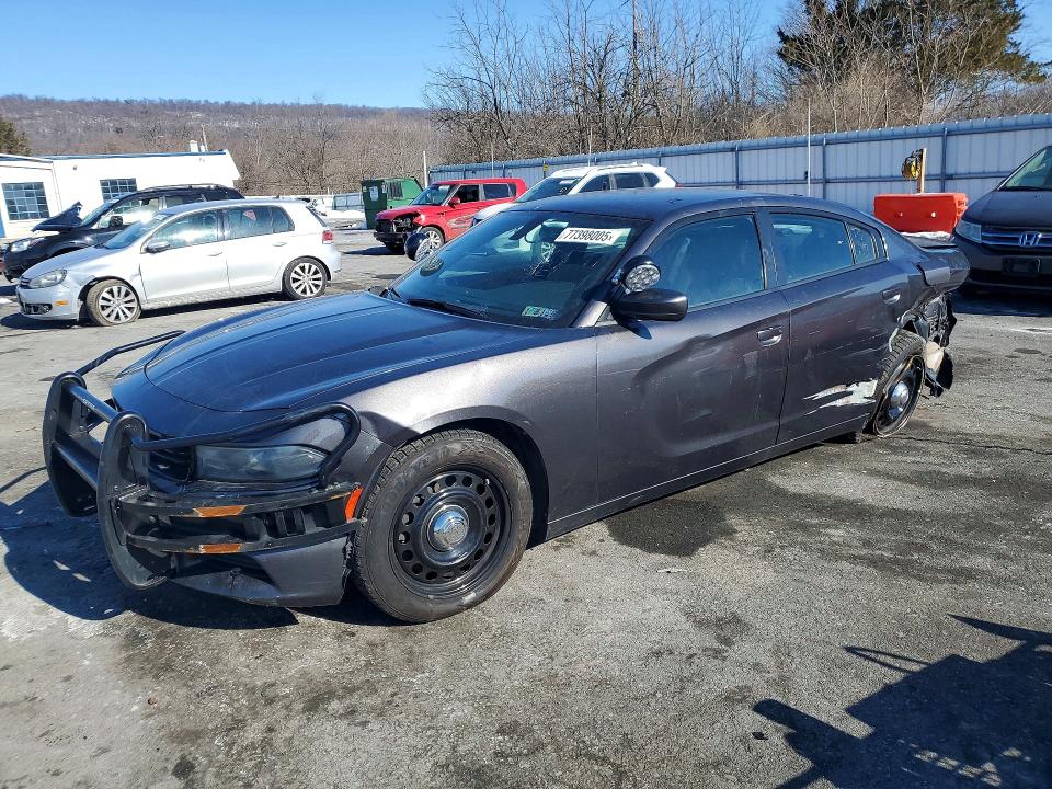 DODGE CHARGER 2022 with VIN 2C3CDXKG8NH244930 - Photo from auction