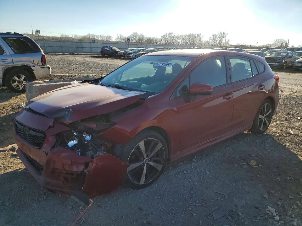 SUBARU IMPREZA SP 2017 with VIN 4S3GTAK67H3730107 - Photo from auction