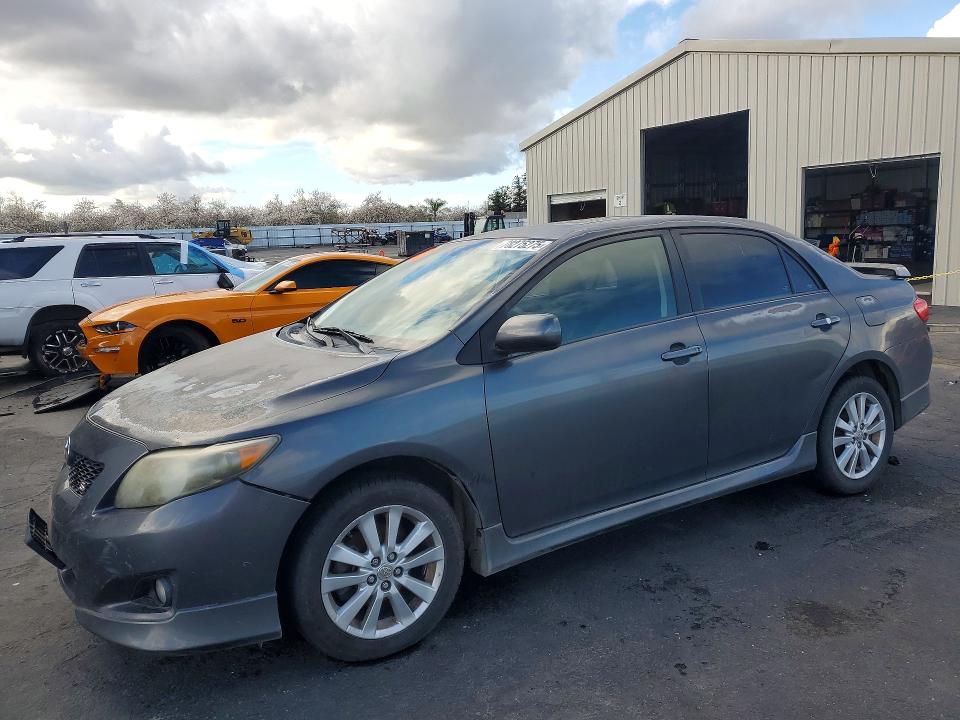 TOYOTA COROLLA 2010 with VIN 1NXBU4EE3AZ315759 - Photo from auction