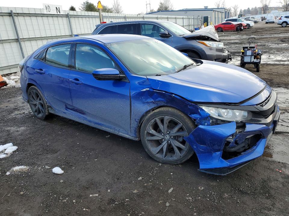 Photo 4 from auction – 2017 HONDA CIVIC with VIN SHHFK7H40HU408241