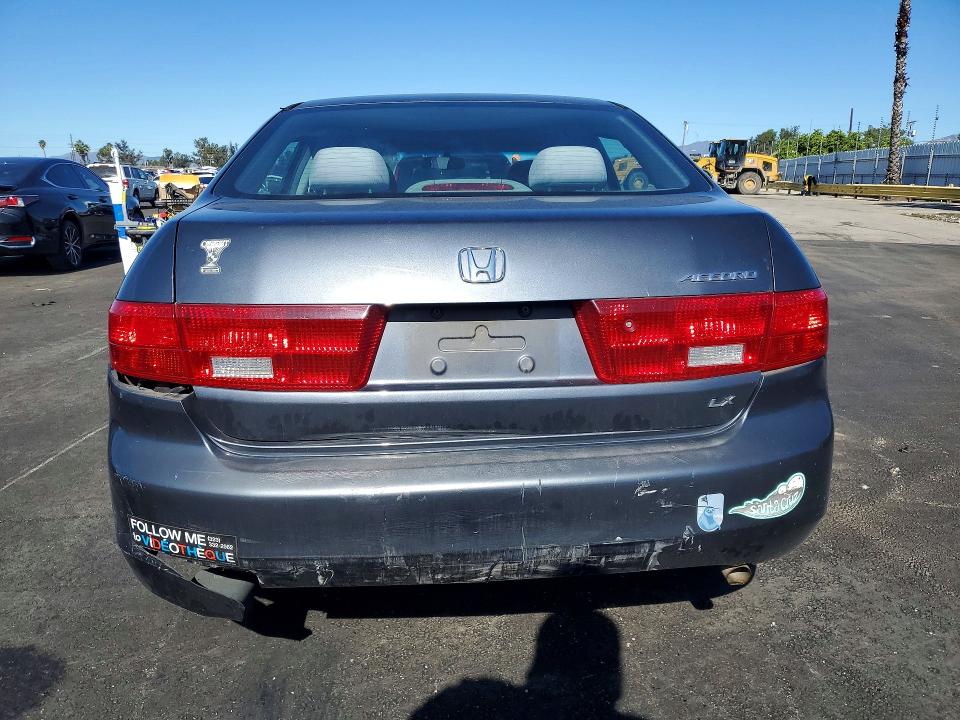 Photo 6 from auction – 2005 HONDA ACCORD LX with VIN 1HGCM56405A073297