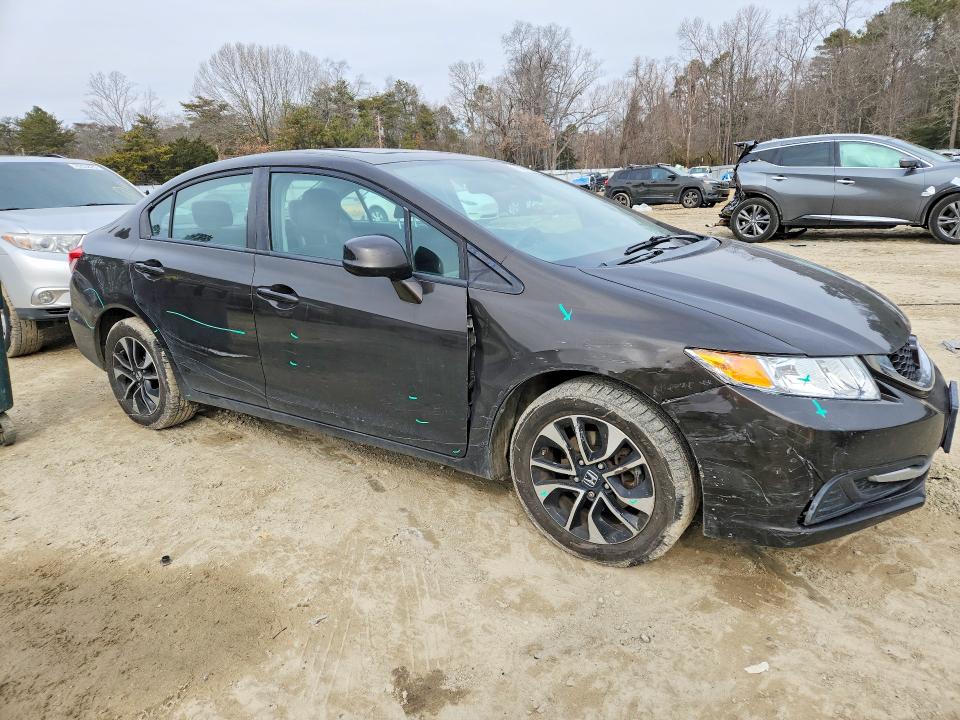 Photo 4 from auction – 2013 HONDA CIVIC with VIN 19XFB2F8XDE221986