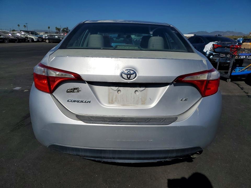 Photo 6 from auction – 2014 TOYOTA COROLLA L with VIN 5YFBURHE9EP118580