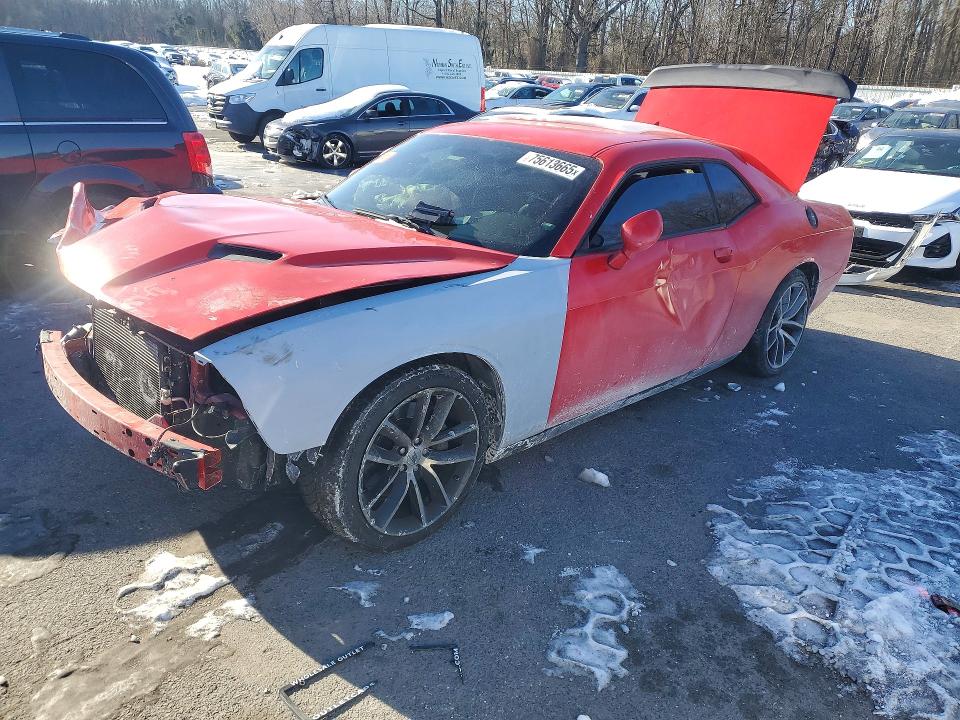 DODGE CHALLENGER 2017 with VIN 2C3CDZFJ7HH507351 - Photo from auction