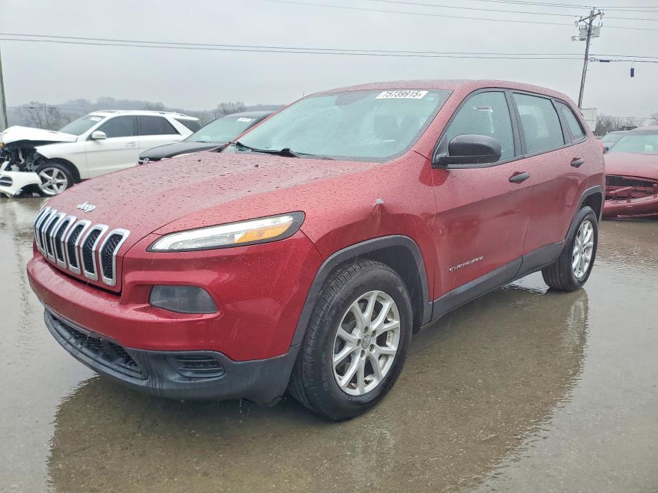 JEEP CHEROKEE S 2014 with VIN 1C4PJLAB4EW284007 - Photo from auction