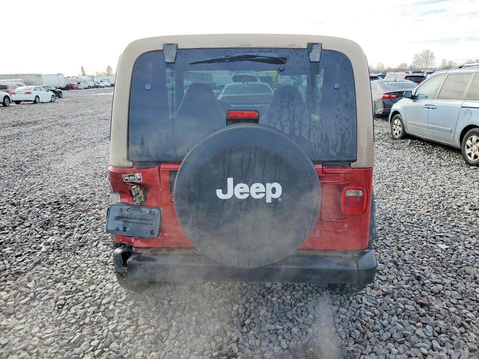 Photo 6 from auction – 1999 JEEP WRANGLER / TJ with VIN 1J4FY19S7XP490302