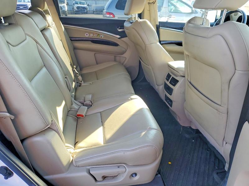 Foto 10 de la subasta – 2017 ACURA MDX TECHNO con VIN 5FRYD4H50HB018489