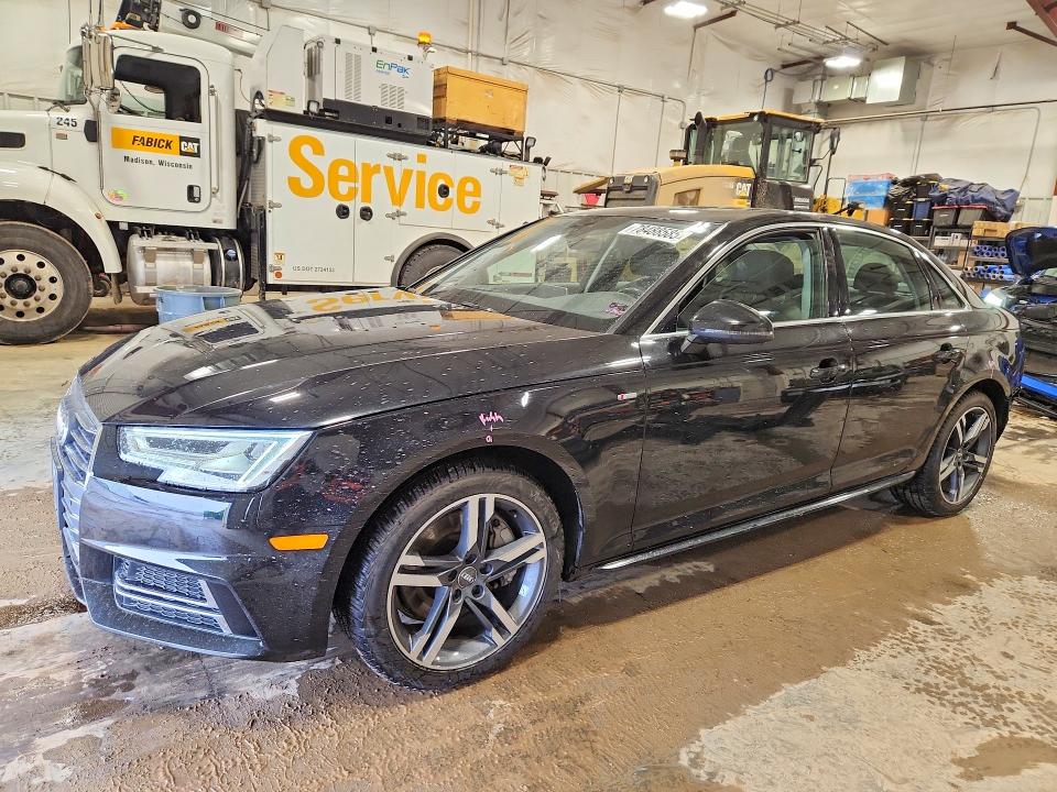 AUDI A4 2017 with VIN WAUENAF45HN005875 - Photo from auction