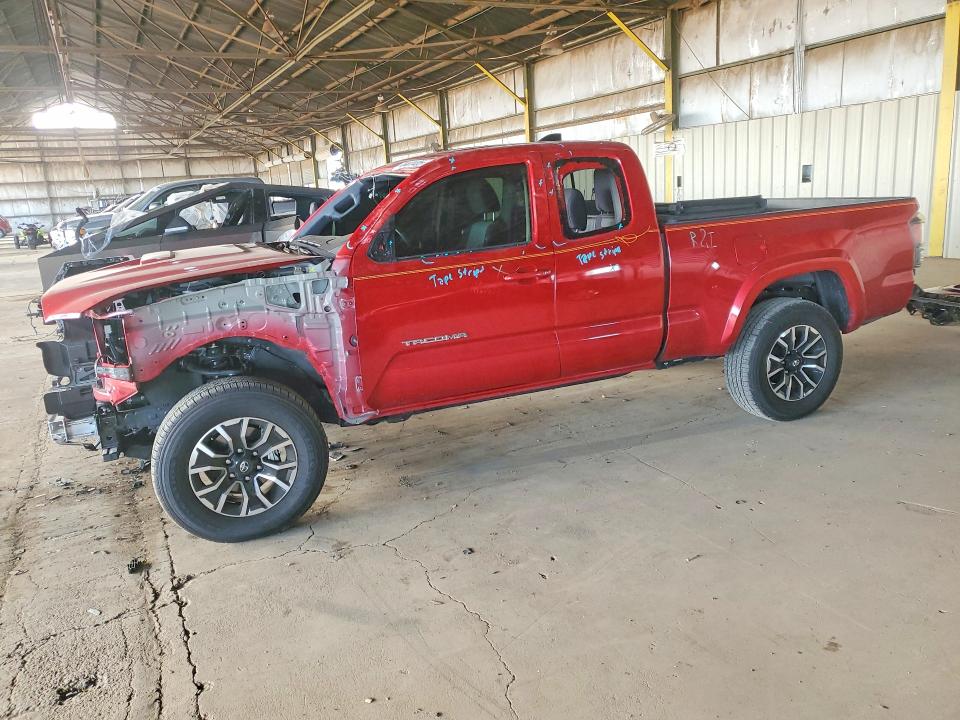 TOYOTA TACOMA 2021 with VIN 3TYSZ5AN9MT044351 - Photo from auction