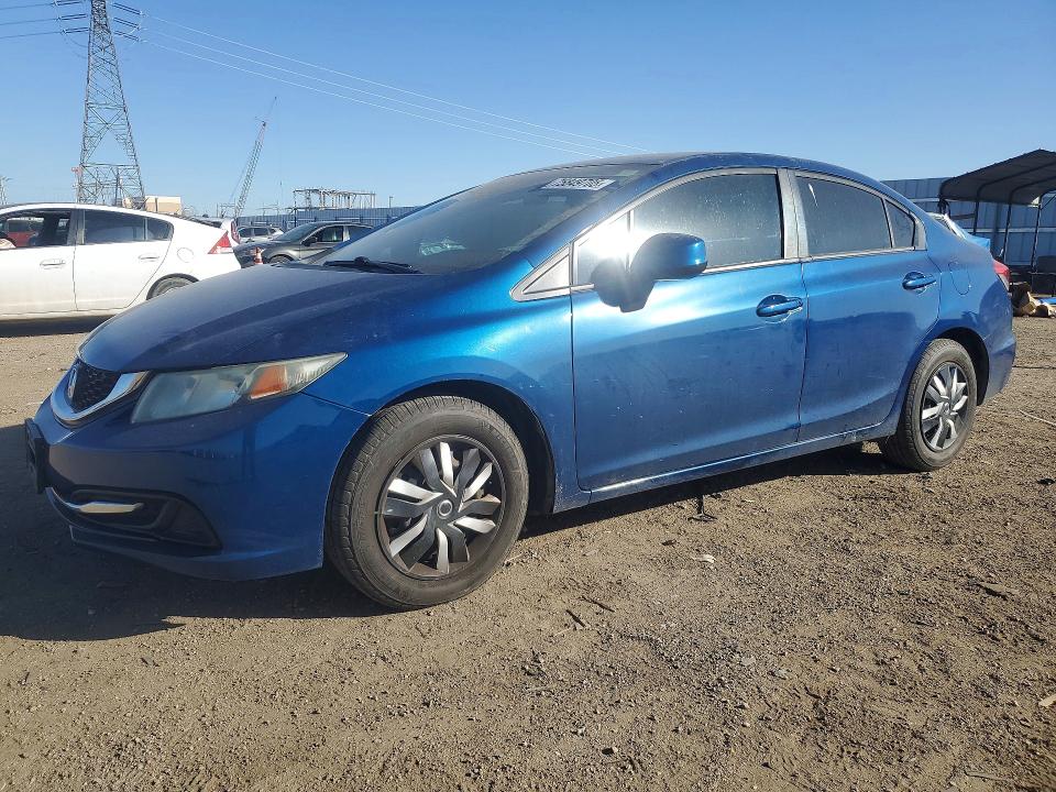 HONDA CIVIC 2013 with VIN 2HGFB2F51DH549549 - Photo from auction