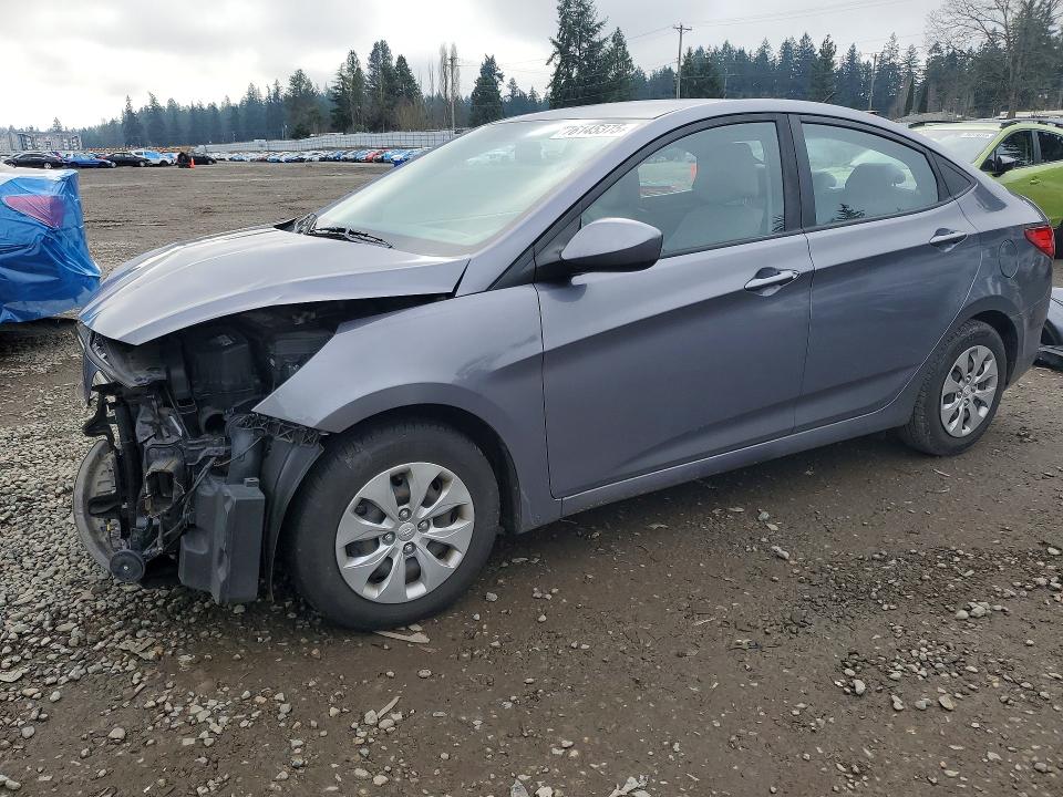 Photo 1 from auction – 2017 HYUNDAI ACCENT with VIN KMHCT4AE5HU193817