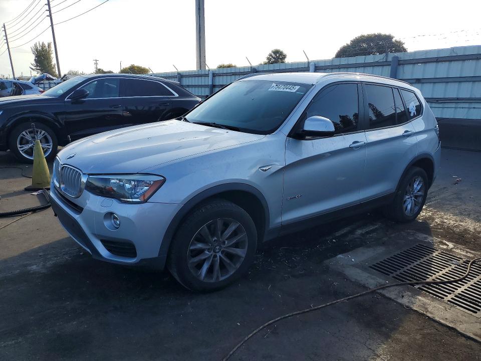BMW X3 2017 with VIN 5UXWZ7C57H0U45328 - Photo from auction