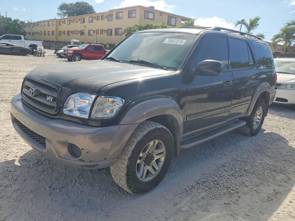 TOYOTA SEQUOIA 2002 with VIN 5TDZT34A12S059870 - Photo from auction