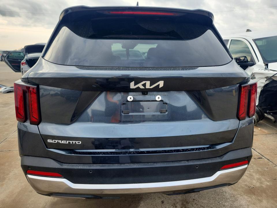 Photo 6 from auction – 2025 KIA SORENTO with VIN 5XYRH4JF9SG320022