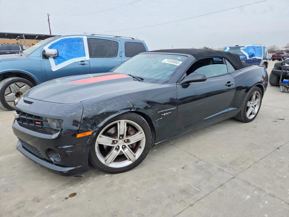 CHEVROLET CAMARO 2012 with VIN 2G1FT3DW7C9120771 - Photo from auction