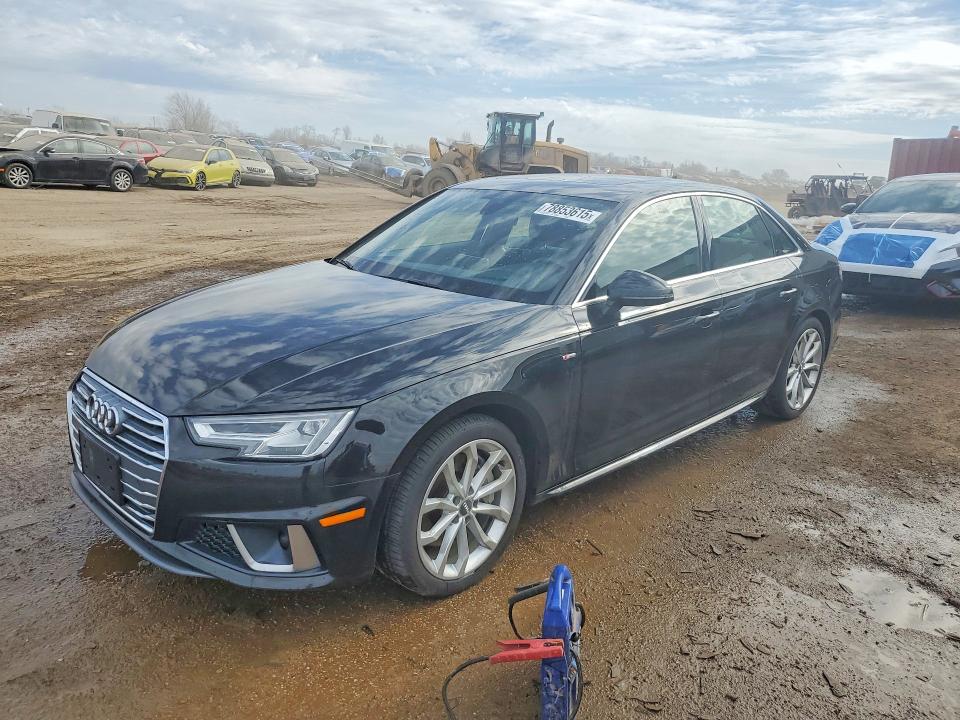 AUDI A4 2019 with VIN WAUFNAF48KN011150 - Photo from auction