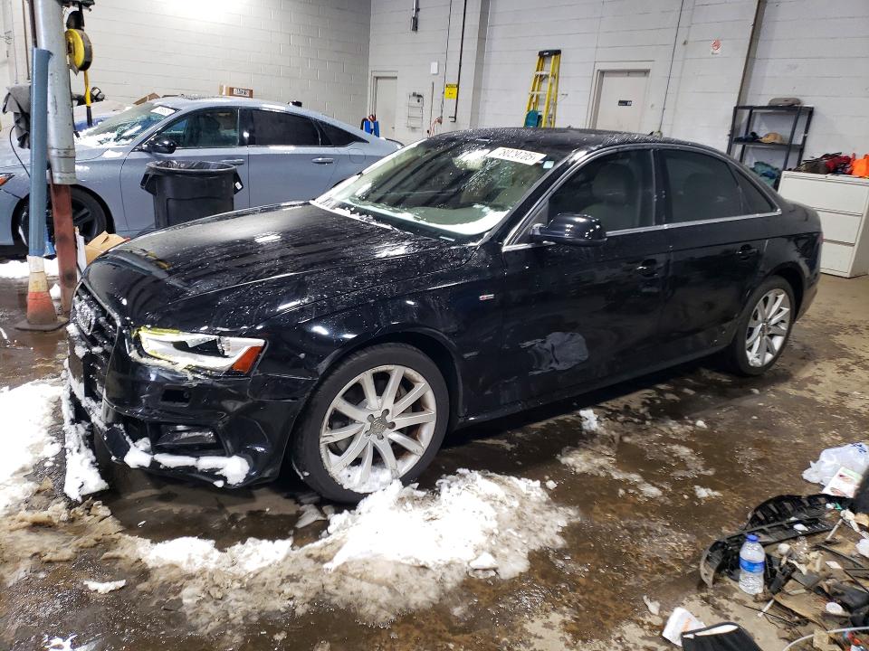AUDI A4 2014 with VIN WAUBFAFL5EN004454 - Photo from auction